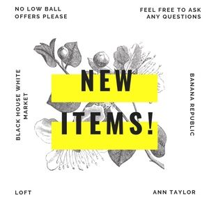 NEW ITEMS!